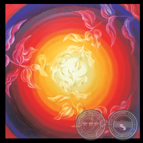 BUSCANDO LA LUZ 1, 2006 - Óleo de MERCEDES McLEAN DE CENTURIÓN 